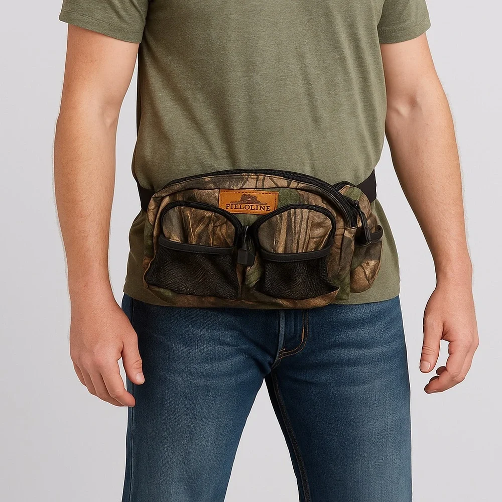Fieldline Waist Pack‎ Camo Hunting Fanny Pack Outdoor Gear Multiple Pockets